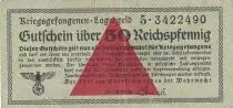 Allemagne 50 Reichespfennig - Camp de Prisonniers - 1940 - Série 5