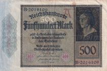 Allemagne 500 Mark - J. Mayer - 1922 - Série B - P.73
