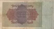 Allemagne 5000 mark - Reichsbanknote - Chamberlain H. Urmiller - S&eacute;rie A.01 - 1922