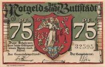 Allemagne 75 Pfennig - Buttst&auml;dt - Notgeld