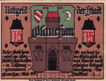 Allemagne 75 Pfennig - Glauchau - Notgeld - 1921