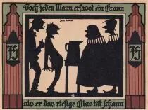 Allemagne 75 Pfennig - Glauchau - Notgeld - 1921