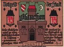 Allemagne 75 Pfennig - Glauchau - Notgeld - 1921