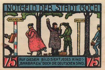 Allemagne 75 Pfennig - Goch - 1922 - Notgeld