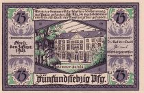 Allemagne 75 Pfennig - Greiz - Notgeld - 1921