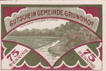 Allemagne 75 Pfennig - Grundhuf in Angeln - Notgeld - 1921
