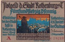 Allemagne 75 Pfennig - Rothenburg - Notgeld - 1921