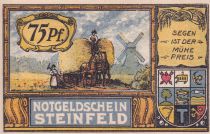 Allemagne 75 Pfennig - Steinfeld - Notgeld - 1921