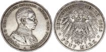 Allemagne Allemagne, Prusse, Wilhelm II - 5 Mark 1913 A Berlin