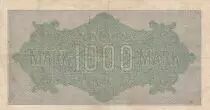 Allemagne CADEAU OFFERT - Billet Allemagne 1000 Mark  - 1922