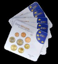 Allemagne Coffret 2004 - 8 monnaies x 5 Ateliers
