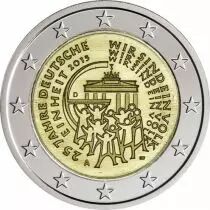 Allemagne COFFRET BE 5 x 2 Euros Comm&eacute;mo. Allemagne 2015 - R&eacute;unification allemande (les 5 ateliers)