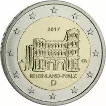 Allemagne COFFRET BE 5 x 2 Euros Comm&eacute;mo. Allemagne 2017 - Rh&eacute;nanie-Palatinat (les 5 ateliers)