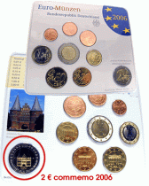 Allemagne Coffret BU Euro - 2006 (atelier indifférent)