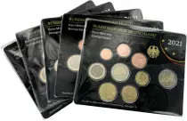 Allemagne Coffret BU Euro ALLEMAGNE 2021 (les 5 ateliers)