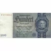 Allemagne Lot 4 billets 10 &agrave; 100 Reichsmark REP. DE WEIMAR / ALLEMAGNE