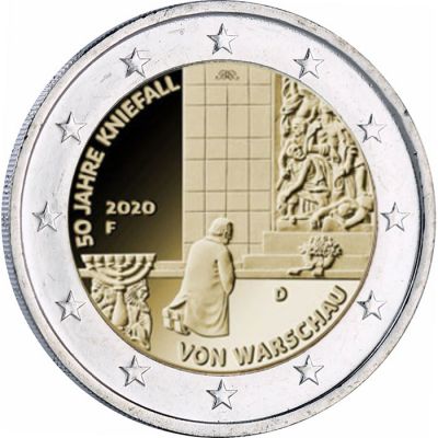 Allemagne LOT 5 X 2 Euros Commmo. Allemagne 2020 - Gnuflexion de Varsovie (5 ateliers)
