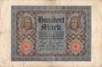 Allemagne Lot de 4 Billets allemands (différents) - Années variées 1920-1923