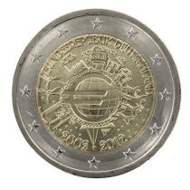 Allemagne Lot de 5 x 2 Euros Commémo. Allemagne 2012 - 10 ans de l\'Euro (les 5 ateliers)