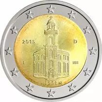 Allemagne Lot de 5 x 2 Euros Comm&eacute;mo. Allemagne 2015 - Hesse (les 5 ateliers)