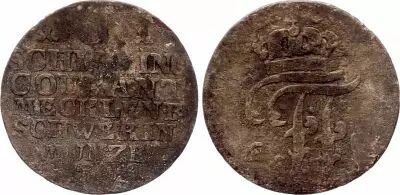 Allemagne Mecklembourg-Schwerin, Fr�d�ric Fran�ois I ? Schilling Courant - 1797