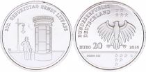 Allemagne NEW.2016 20 Euro, Allemagne 20 euros - 200. Geburstag Ernst Litfass - 2016