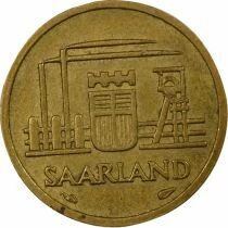 Allemagne Sarre - 10 Franken - 1954 Paris