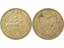 Allemagne Weimar - 3 Reichsmark, Bremerhaven - 1927 A Berlin