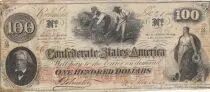 Allierte Staaten von Amerika 100 Dollars - Confederate States of America - Richmond - 01-02-1862
