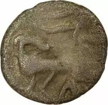 Allobroges - Denarius VOL with Deer, Head right - Ist Century BC