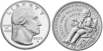 America 1/4 Dollar \ Washington Quarter\  Stacey Milbern - 2025 S San Francisco