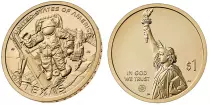 Amerika 1 Dollar American Innovation - Texas - P Philadelphie