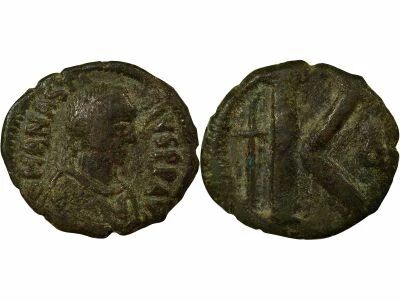 Anastasius I - 1/2 Follis - 498 / 518 Constantinople