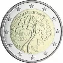 Andorra  2 Euros commemor. 2020 - XVII Ibero-American Summit
