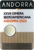 Andorra  2 Euros commemor. 2020 - XVII Ibero-American Summit