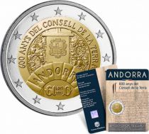 Andorra 2 Euros, Conseil de la Terre - 2019 Coincard