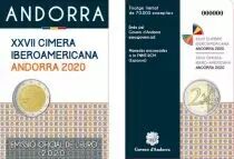 Andorra 2 Euros, Ibero-American Summit  - 2020 Coincard