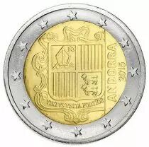 Andorra 2 Euros Arms of Andorra - 2015