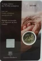 Andorra 2 EUROS COMMEMORATIVE Andorra 2021 - Let\'s take care of our elderly (COVID)