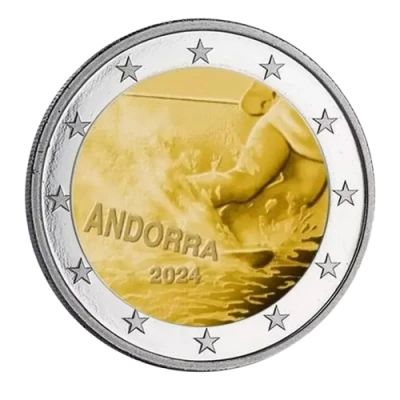 Andorra 30 years since Andorra joined the UN - 2 EUROS COMMEMO. 2023