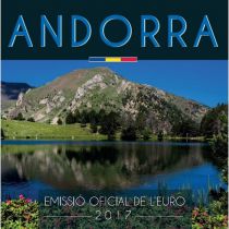 Andorra Proof set of Andorra 2017 8 coins BU in Euros 2017 - Delivery 15-02-2018