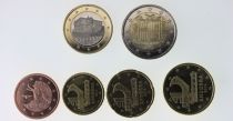 Andorra Set 6 coins ?uro Andorre 2014