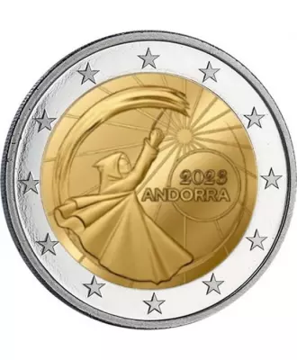 Andorra Summer Solstice celebrations - 2 EUROS COMM�MO. 2023