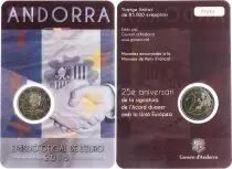 Andorre 2 Euros, Union douanière - 2015 Coincard