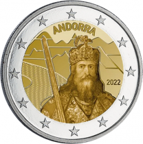 Andorre 2 EUROS COMMÉMO. Andorre 2022 - La Légende de Charlemagne