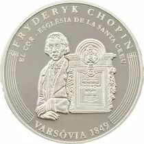 Andorre Coffret 8 pi&egrave;ces Argent - 2009 - Vie de Chopin