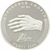 Andorre Coffret 8 pi&egrave;ces Argent - 2009 - Vie de Chopin