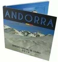 Andorre Coffret BU Euro ANDORRE 2014 - 1&egrave;re &eacute;mission