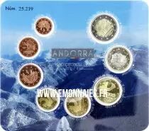 Andorre Coffret BU Euro ANDORRE 2014 - 1&egrave;re &eacute;mission