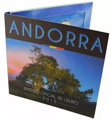 Andorre Coffret BU Euro ANDORRE 2015